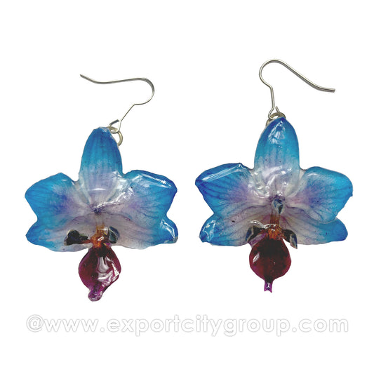 Doritis MEDIUM "Phalaenopsis" Orchid Jewelry Earring (10 Pairs)
