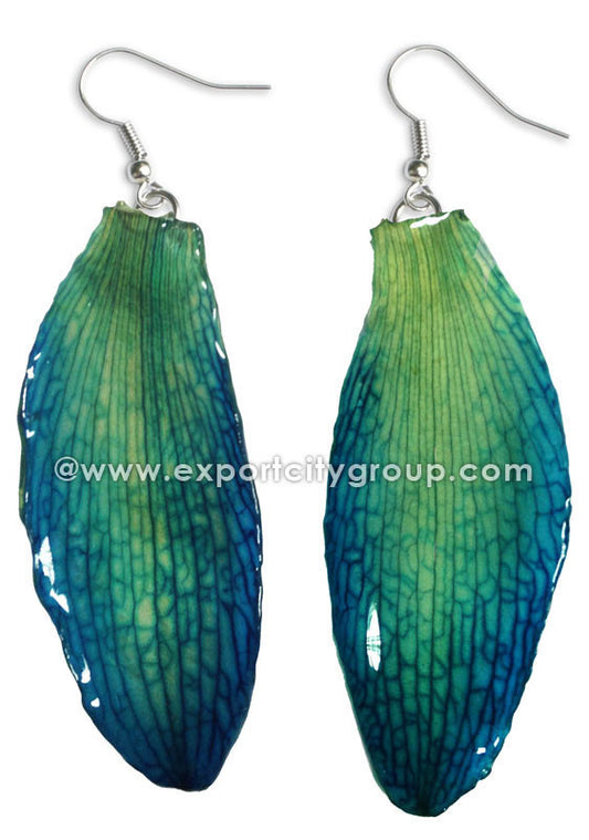 Cattleya Orchid Jewelry SEPAL Petal Earring (10 pairs)