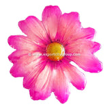 Chrysanthemum Daisy Mum Flower Jewelry pendant (Pink)