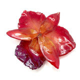 Cattleya Sakura "JUMBO" 5-6 inches Orchid Jewelry Pendant (Red)