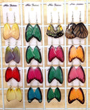 Real Butterfly Wings Jewelry Earring - WG03 Natural