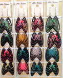 Real Butterfly Wings Jewelry Earring - WG01 Dyed Yellow