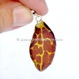 Tiger CAT Tiger Orchid Jewelry Petal Earring "M" (Brown)