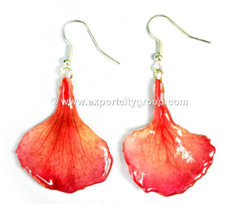 Carnation Flower Jewelry Earring (Pink)