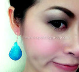 Lucy "Dendrobium" Orchid Petal Earring (Blue)