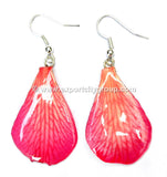 Lucy "Dendrobium" Orchid Petal Earring (Pink)
