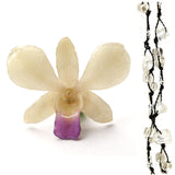 DIY Stone Beads Necklace - Clear Quartz (Exclude Flower)