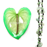 DIY Stone Beads Necklace - Green Jade (Exclude Flower)
