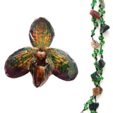 DIY Stone Beads Necklace - Silky Multi-Colors (Exclude Flower)
