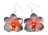 Vanda CANDY Orchid Jewelry Earring (Blue Red)