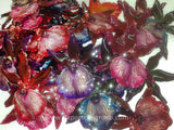 Zygopetalum Real Orchid Jewelry Pendant (Purple)